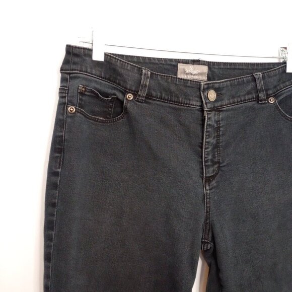 Chico's So Slimming Black Jeans - Picture 2 of 8